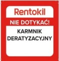 B1 - Karmnik Deratyzacyjny - Naklejka (60x60 mm)
